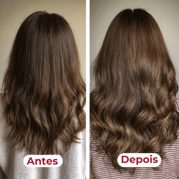 Revigore seus fios (antes/depois)